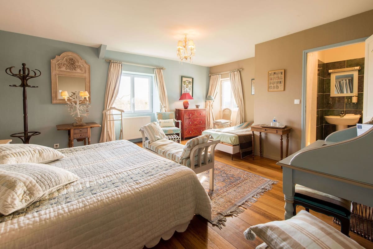 Suite Confort, baño privado, vista al jardín (Peuplier) | 1 habitación