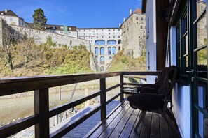 Apartment 4 with Castle View | Terrasse/patio