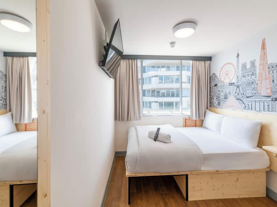 Memory foam beds, soundproofing, iron/ironing board, free WiFi