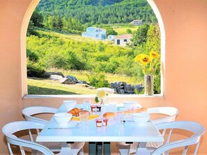 Terrace/patio - Village vacances Léo Lagrange Montbrun (Montbrun-les-Bains)