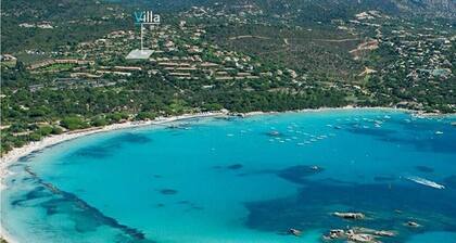 Villa, vue sur la baie de Santa Giulia, jardin arboré, piscine - Porto Vecchio