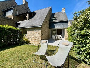 Terrace/patio - CARNAC - Apt 2 Rooms 2/4 ppl, Pets, Private Parking (Carnac)