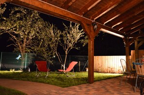 Terrace/patio - Very nice house, garden, garage. Cocooning!Close to Ribeauville. Hiking (Thannenkirch)