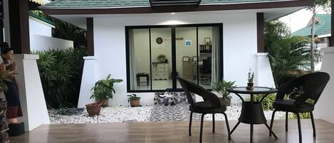 Sala de estar en el lobby