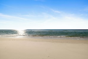 On the beach