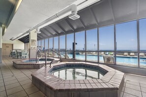 Indoor pool, a heated pool - Gulf Front Condo | Walk To Flora-Bama! (Orange Beach)