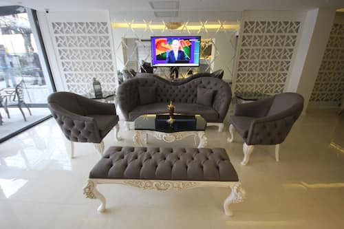 Sitzecke in der Lobby