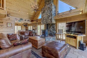 TV, peis, videospill og DVD-spiller