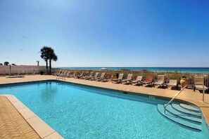 Indoor pool, a heated pool