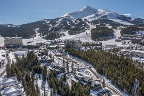 Aerial view - Ski + Hike | Cozy Mountain Stay at Stillwater Studio Retreat (Gallatin Gateway)