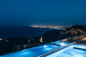 Villa, uitzicht op zee | Terras