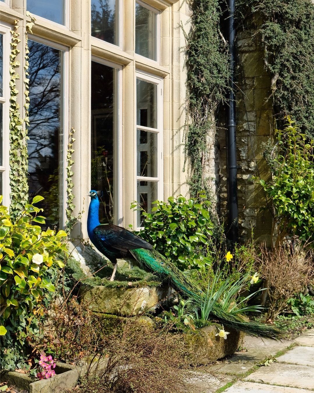 Blick von der Unterkunft