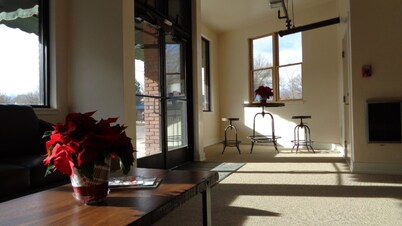 Condo "the Biker" on the Arkansas river in Salida's Historic District