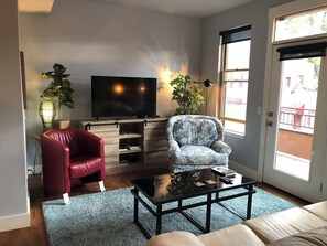 TV, table football, ping pong, books