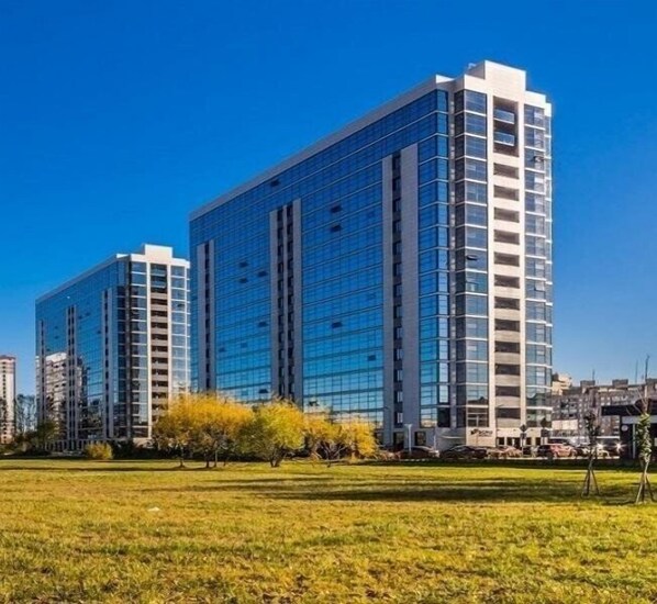 Fassade der Unterkunft