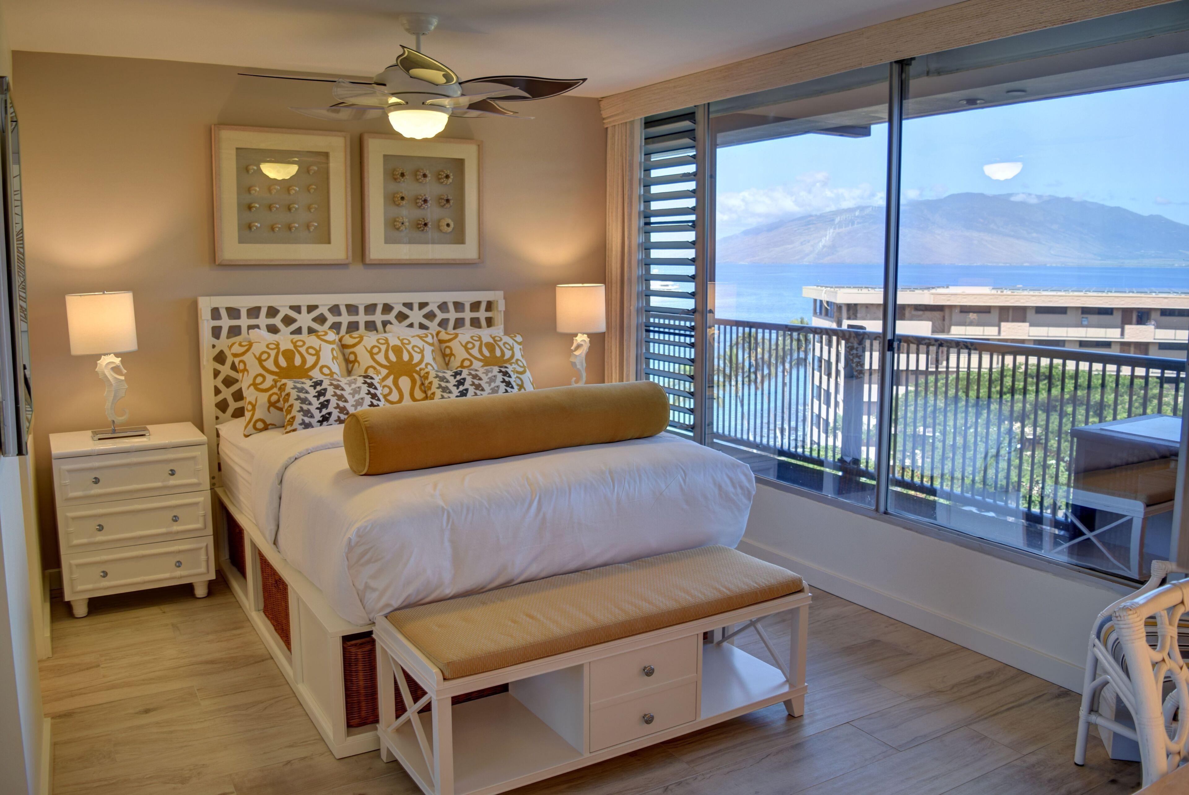 2 bedrooms, desk, iron/ironing board, WiFi