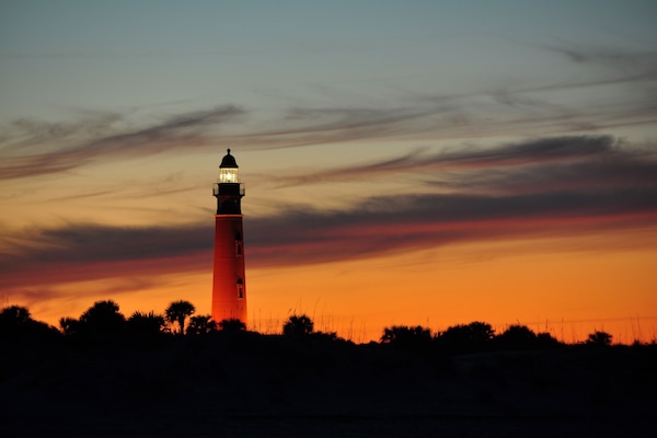 Ponce Inlet Light House, Dining, Fishing, Parasailing, Entertainment & Museum.