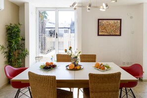 Executive Penthouse, 3 Bedrooms, Terrace | In-room dining - Penthouse & Terrace near Hilton by FeelHome (Tel Aviv)