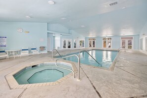 Indoor pool, a heated pool - Charming Resort Getaway-Waterfall Pool & Much More-Oh So Close to the Beach! (Pensacola)