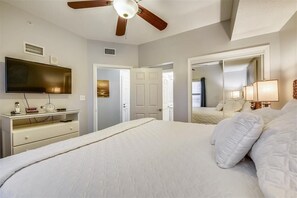 1 bedroom, iron/ironing board, Internet, bed sheets