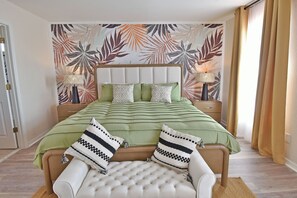 4 bedrooms, desk, iron/ironing board, free WiFi