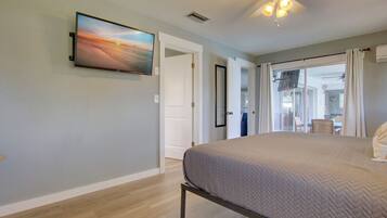 3 makuuhuonetta, silitysrauta/-lauta, ilmainen Wi-Fi, vuodevaatteet