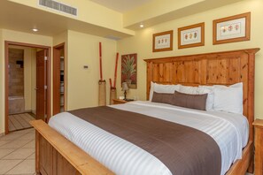 2 quartos, cofres nos quartos, ferros/tábuas de passar roupa