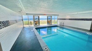 Indoor pool, a heated pool