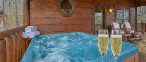 Bain à remous extérieur