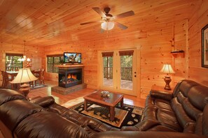 TV, fireplace, DVD player, table football