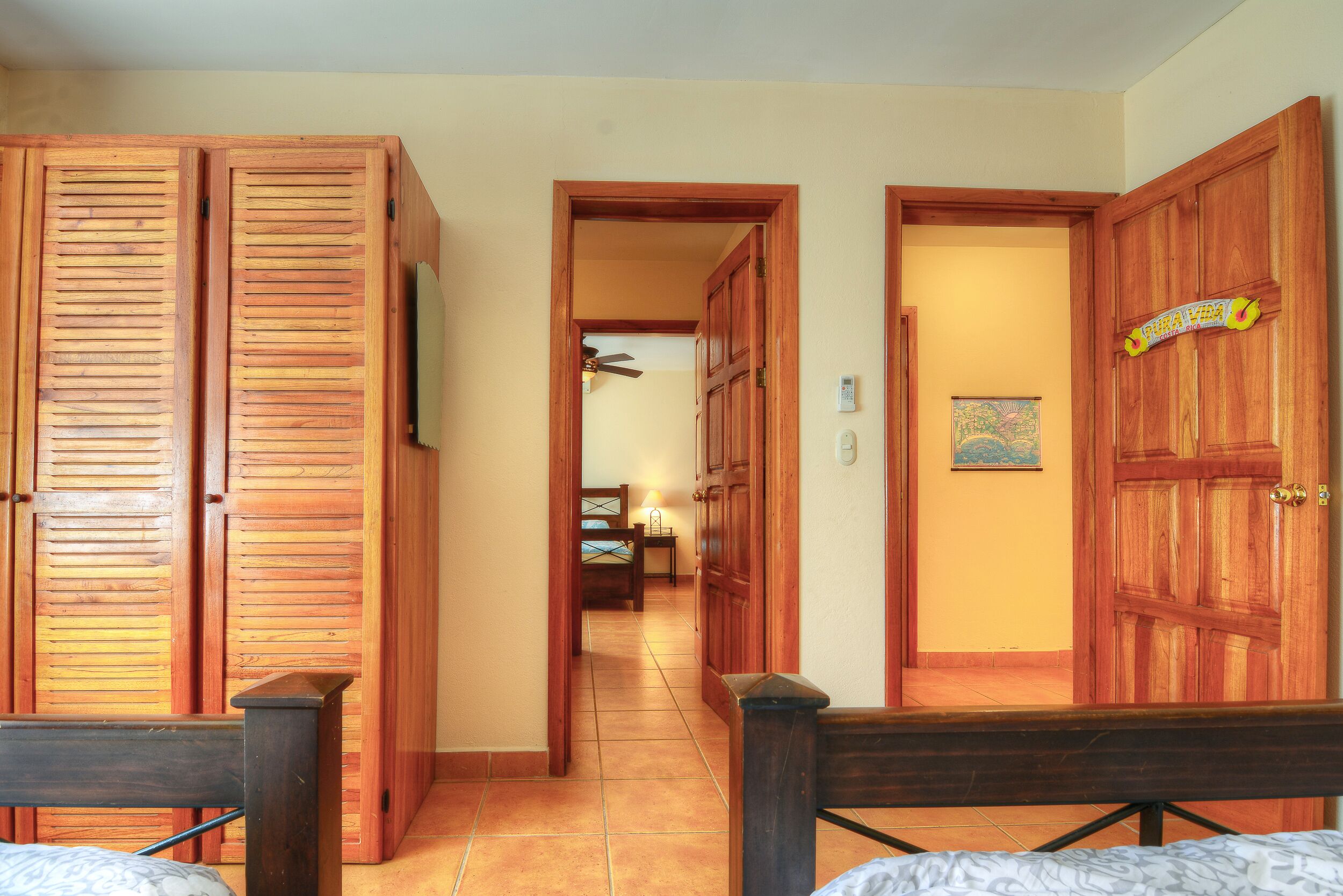 3 bedrooms, desk, travel crib, free WiFi