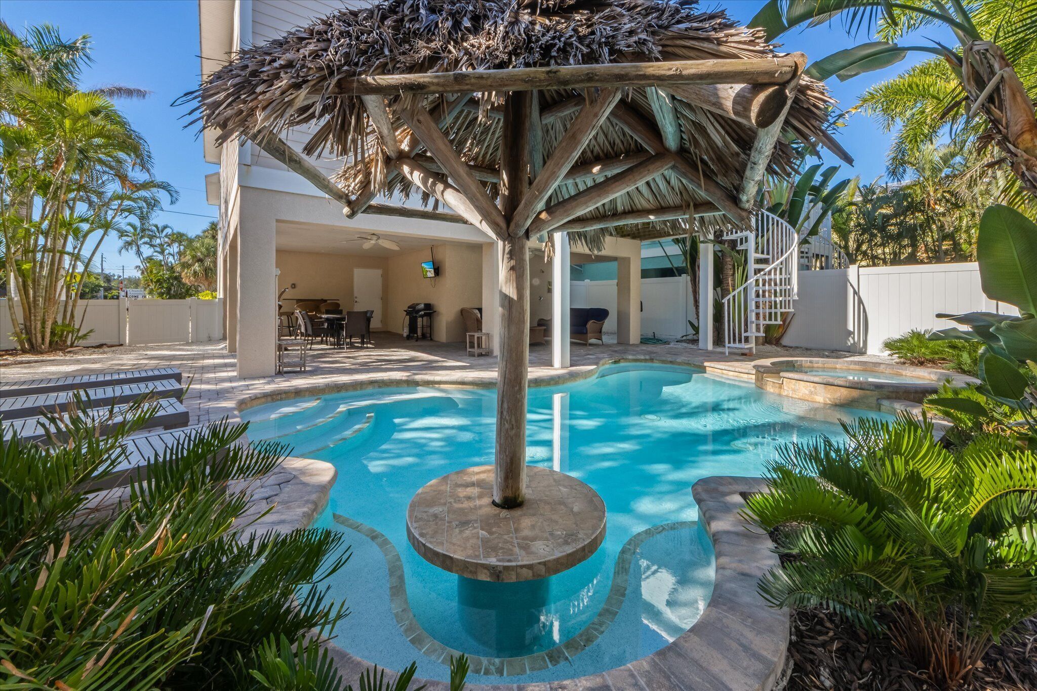 Una piscina climatizada