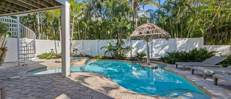 Una piscina climatizada
