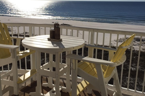 Balcony to start the day.