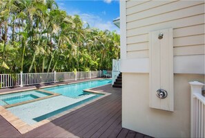 A heated pool - Sunset & Sand, managed by Beach Retreats (Holmes Beach)
