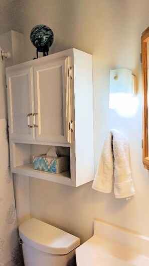 Shower, hair dryer, towels - Driftwood Heights at Heceta Beach (Florence)