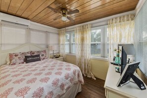 1 bedroom, iron/ironing board, travel crib, WiFi