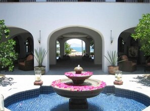 Una piscina climatizada