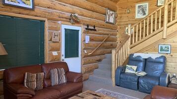 TV, fireplace, DVD player