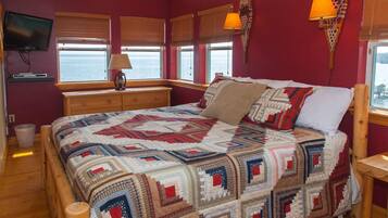 5 dormitorios, tabla de planchar con plancha, Internet y ropa de cama