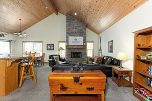 TV, foosball, table tennis