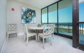 Dining - 1 Bedroom with XTRA HALF BATH! Full Kitchen! BEACH FRONT Condo! (Gulf Shores)