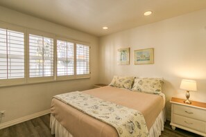 4 bedrooms, iron/ironing board, travel crib, WiFi
