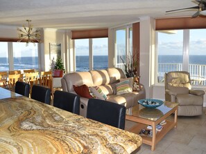 Smart TV, DVD player, books, video library