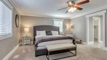 6 dormitorios, tabla de planchar con plancha, wifi y ropa de cama