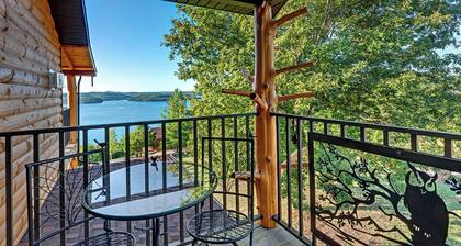 Beaver Lake Cabin, Hot Tub, Boat dock/Swim Deck, SPECTACULAR views! Rate is based on 2 people