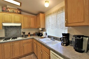 Microwave, oven, dishwasher, toaster