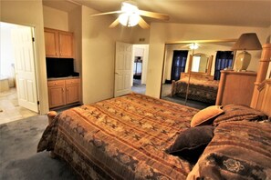 3 bedrooms, bed sheets