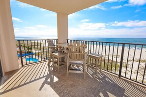 Outdoor dining - 7th FLOOR ~ 1 Bedroom ~ (Orange Beach)