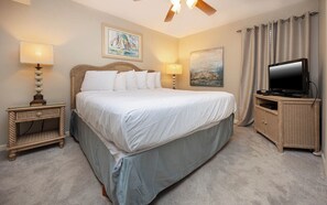 1 slaapkamer, een strijkplank/strijkijzer, gratis wifi, beddengoed